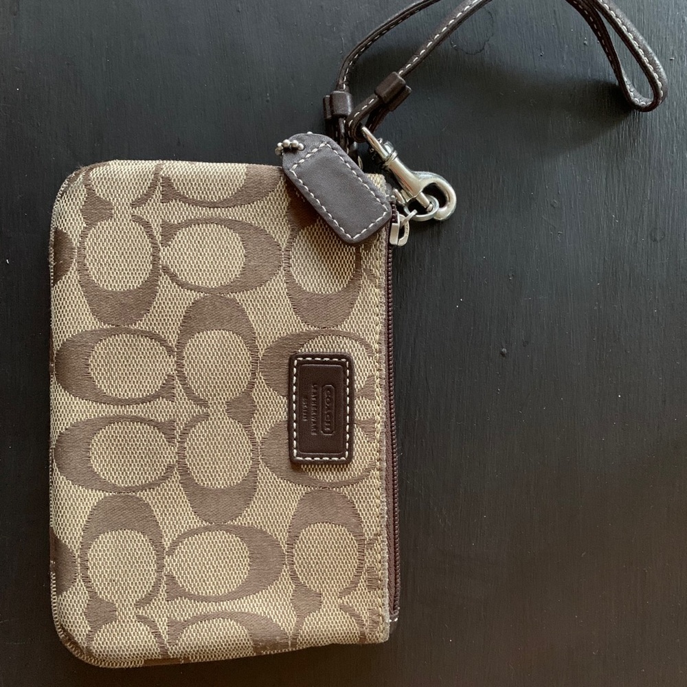 Coach wristlet